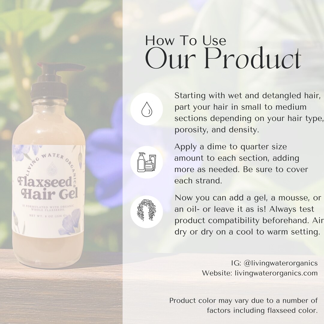 Organic Flaxseed Gel | MakerPlace by Michaels Organic Flaxseed Gel | MakerPlace by Michaels